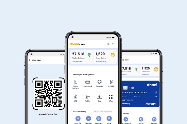 Dhani wallet app